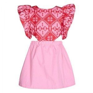 two-in-a-castle-παιδικό-φόρεμα-cycladic-muse-2-pieces-embroidered-dress-kid-pink-t5019