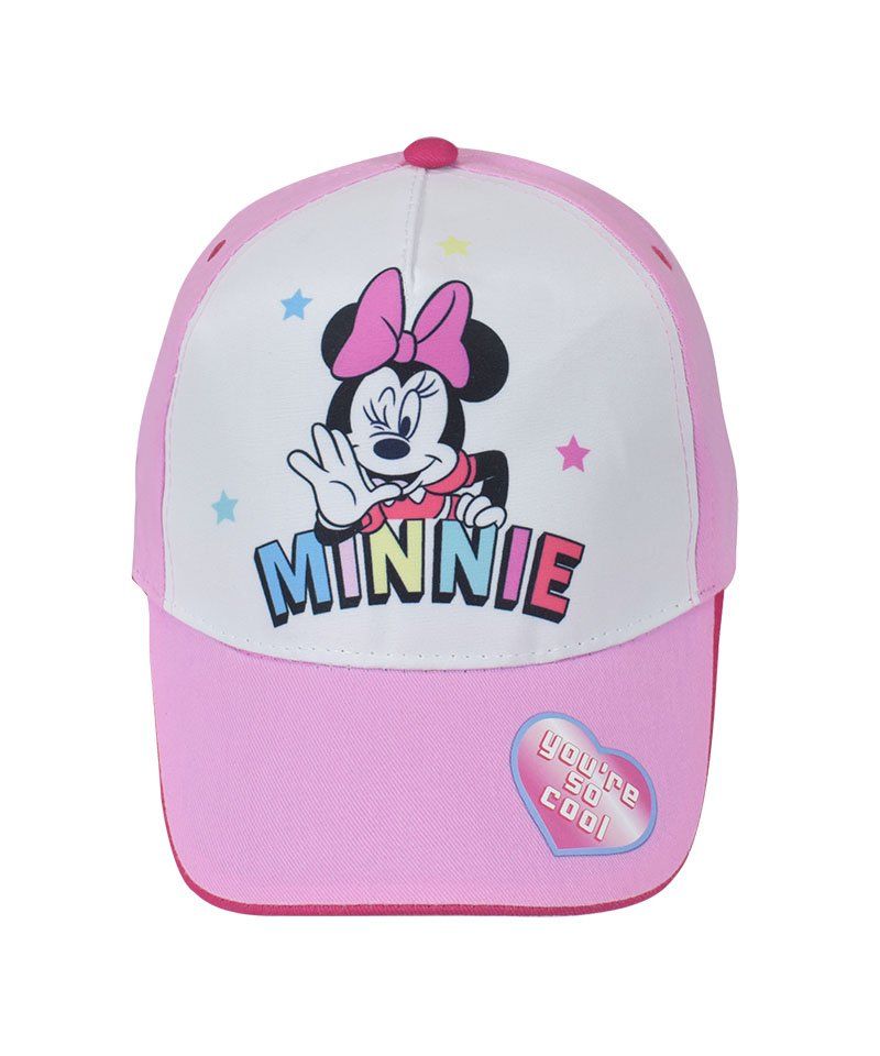 Stamion Παιδικό καπέλο τζόκεϋ Disney Minnie cool ροζ/λευκό