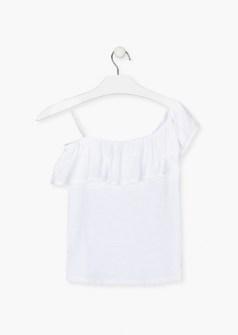 Losan λευκό μπλουζάκι με έναν ώμο Image 1