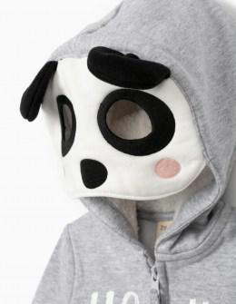 Zippy βρεφική φούτερ ζακέτα με μάσκα στην κουκούλα Image 3