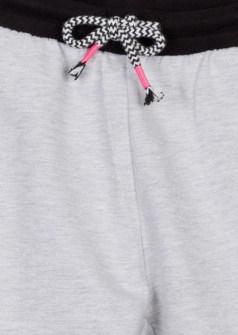 Losan εποχιακό παντελόνι φόρμας γκρί  με ασημένια ύφανση Image 1
