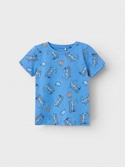 Name it μπλουζάκι  με σχέδιο κροκόδειλους γαλάζιο Image 0