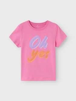 Name it καλοκαιρινό μπλουζάκι ροζ 