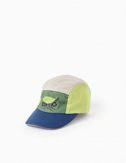 Zippy βρεφικό καπέλο πράσινο σκούρο μπλε μπεζ Image 0