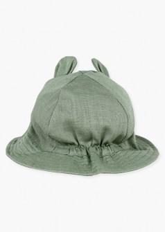 Losan  βρεφικό καπέλο χακί με αυτάκια Image 1