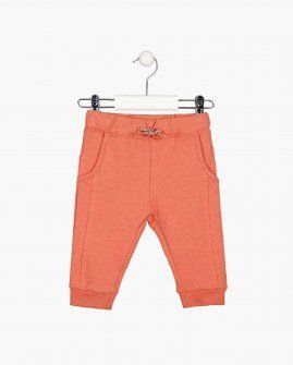 Losan ανοιξιάτικο παντελόνι φούτερ πορτοκαλί Image 0