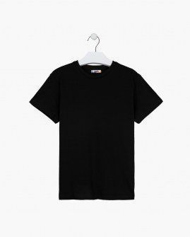 Losan μονόχρωμη μπλούζα μαύρη Image 0