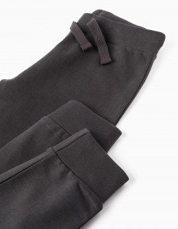 Zippy σετ φόρμα φούτερ με ζακέτα ανθρακί Image 3