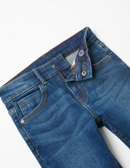 Zippy βαμβακερό τζην παντελόνι skinny μπλε Image 3