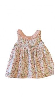 Sweet baby βρεφικό φόρεμα floral εκρού Image 0