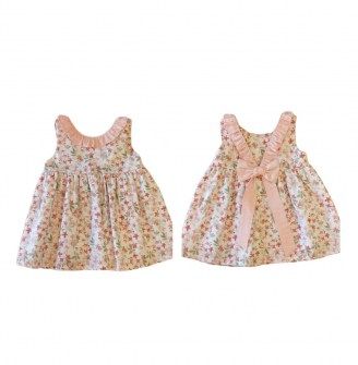 Sweet baby βρεφικό φόρεμα floral εκρού Image 1