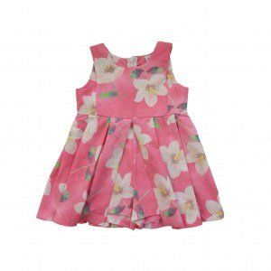 Sweet baby φόρεμα  με εσωτερικό σορτσάκι φούξ με λουλούδια Image 0