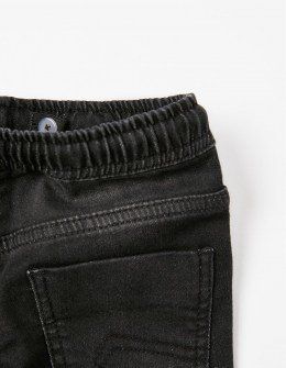 Zippy τζιν σπορ παντελόνι με λάστιχο στη μέση μαύρο Image 3