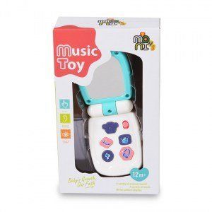 Μουσικό Παιδικό Τηλέφωνο – MONI Toys Green K999-95B Image 0