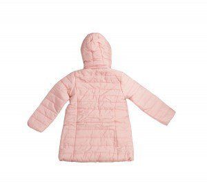 Losan μακρύ μπουφάν με αποσπώμενη κουκούλα και εσωτερική fleece επένδυση ροζ C06-2E03AA Image 1