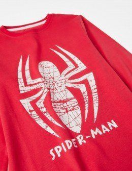Zippy πακέτο με 2 μπλουζάκια βαμβακερά 'SPIDER-MAN' κόκκινο λευκό Image 3