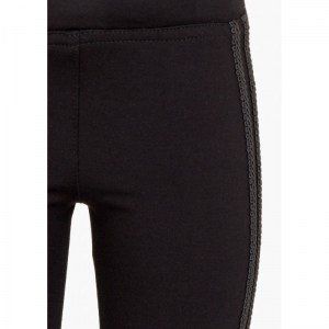 Losan παντελόνι με σχέδιο στο πλάι μαύρο Image 2