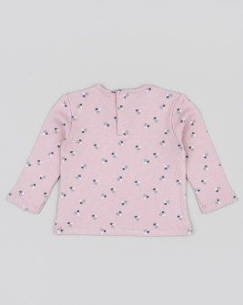 Losan βρεφική μπλούζα ριπ ροζ Image 1