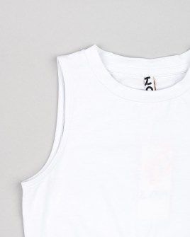 Losan λευκό t-shirt με cut out Image 2