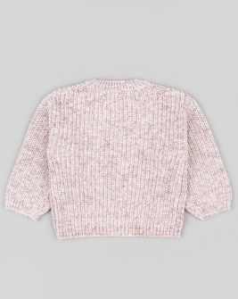 Losan ροζ μαλακό πουλόβερ chenille Image 1