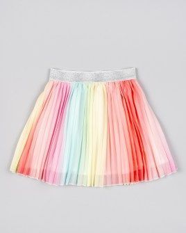 Losan πολύχρωμη φούστα με πιέτες Image 1
