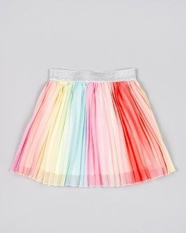 Losan πολύχρωμη φούστα με πιέτες Image 0