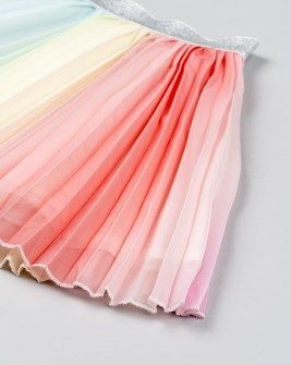 Losan πολύχρωμη φούστα με πιέτες Image 2