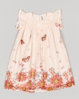 Losan floral φόρεμα ροζ Image 0