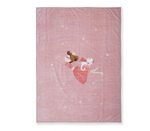 Παιδική κουβέρτα μονή Princess At Home pink nef nef Image 0