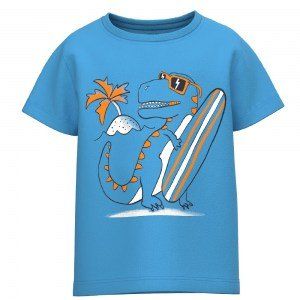 Name it μπλούζα με σχέδιο κροκόδειλο γαλάζιο Image 0