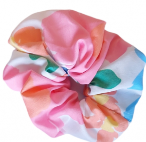 Sweet baby scrunchies ροζ floral Image 1