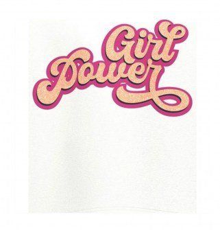 Name it βαμβακερό t-shirt  'Girl Power' λευκό Image 1