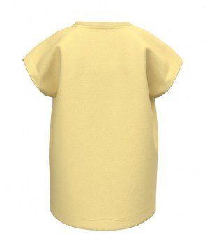 Name it βαμβακερό t-shirt  'Giraffe ' κίτρινη με γκλιτερ Image 1