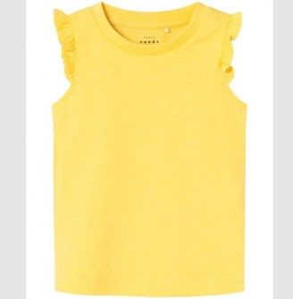 Name it αμάνικη μπλούζα κίτρινη Image 0