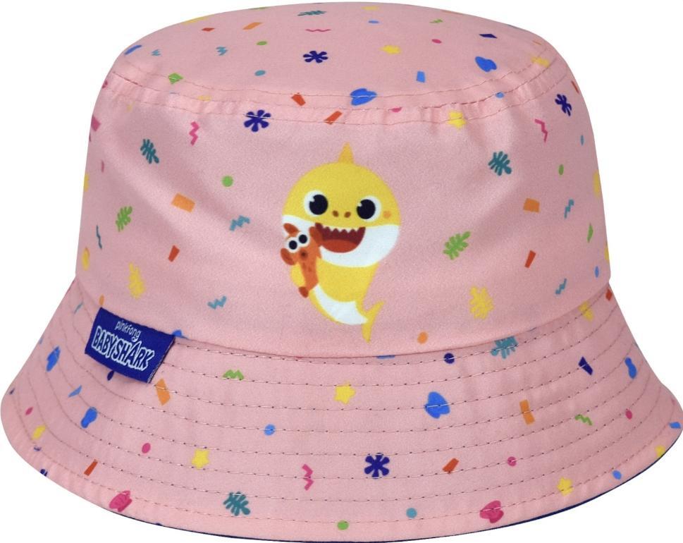 Καπέλο bucket Baby Shark για κορίτσι ροζ