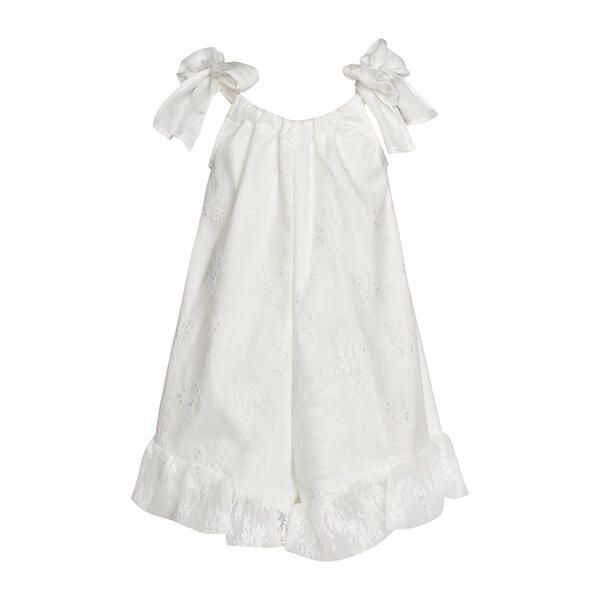 Two in a Castle T5171 MAGNOLIA LACE PLAYSUIT BABY PLUS